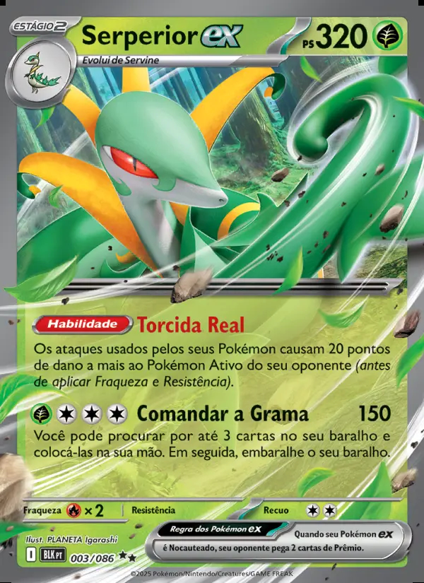 Image of the card Serperior ex