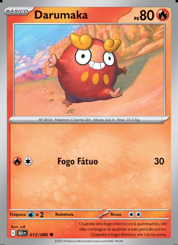 Image of the card Darumaka