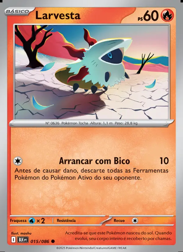 Image of the card Larvesta