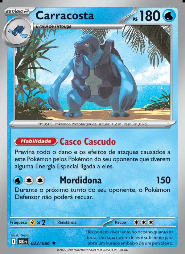 Image of the card Carracosta