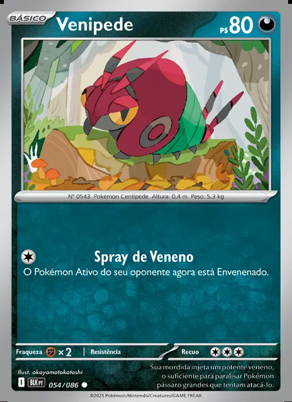 Image of the card Venipede
