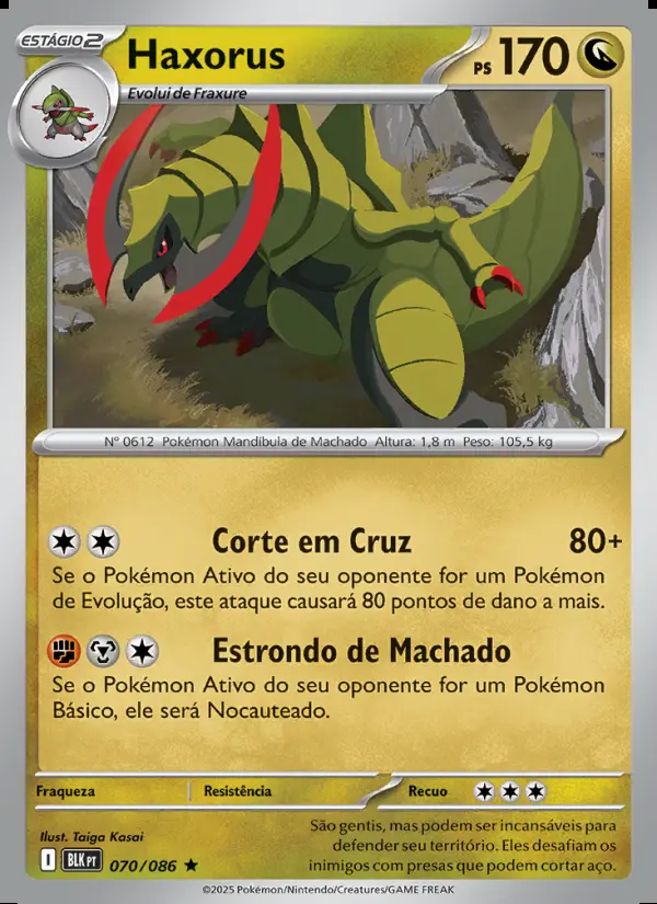 Image of the card Haxorus