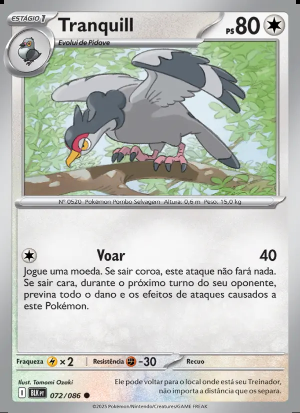 Image of the card Tranquill