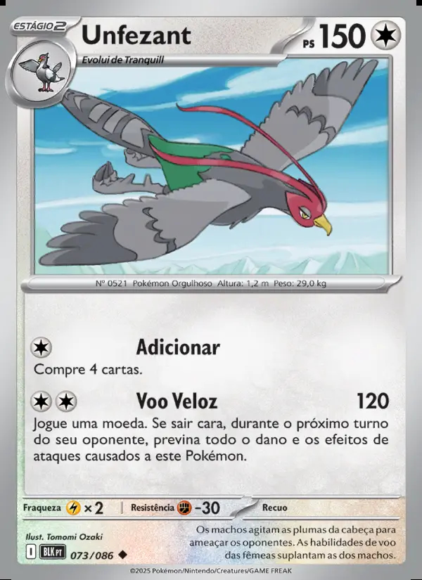 Image of the card Unfezant