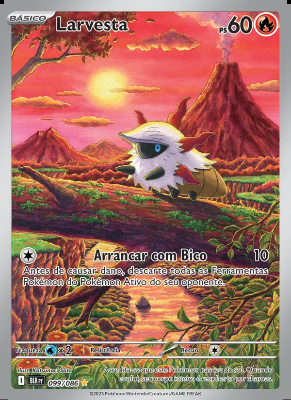Image of the card Larvesta
