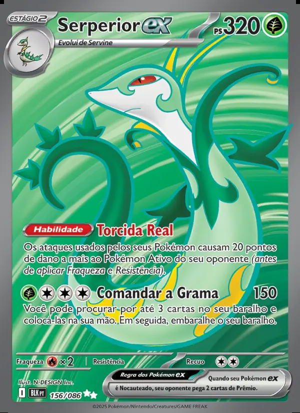 Image of the card Serperior ex