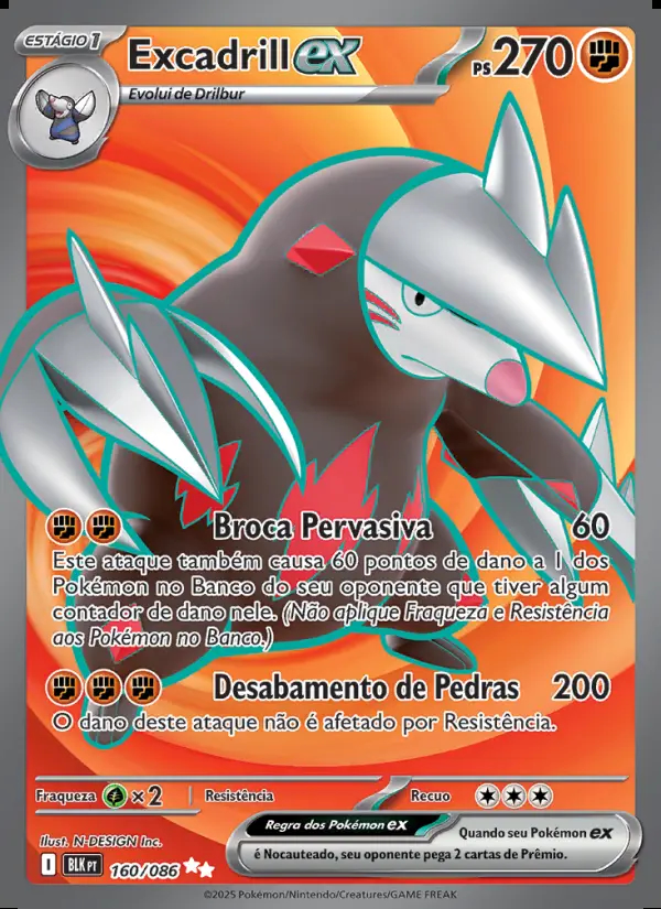 Image of the card Excadrill ex