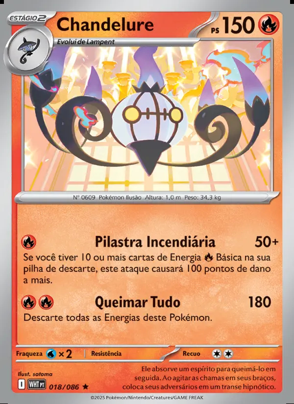 Image of the card Chandelure