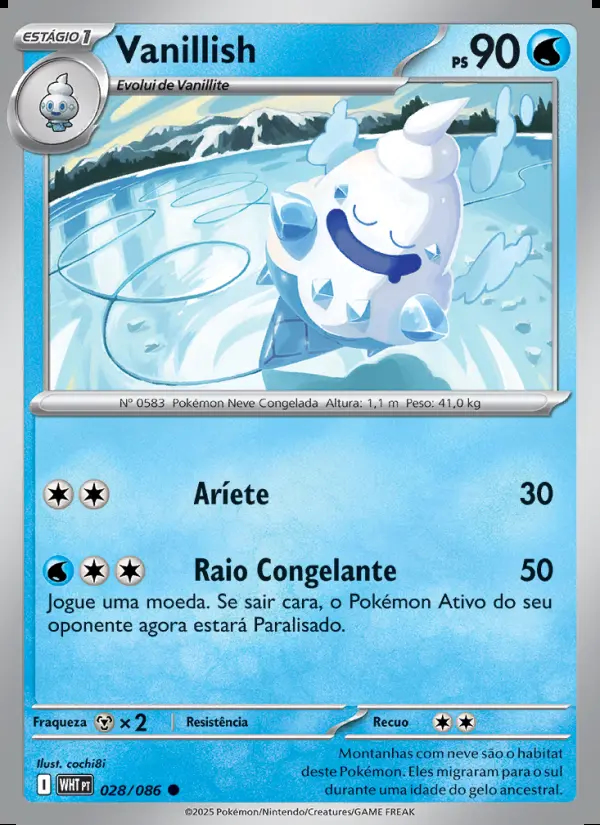 Image of the card Vanillish