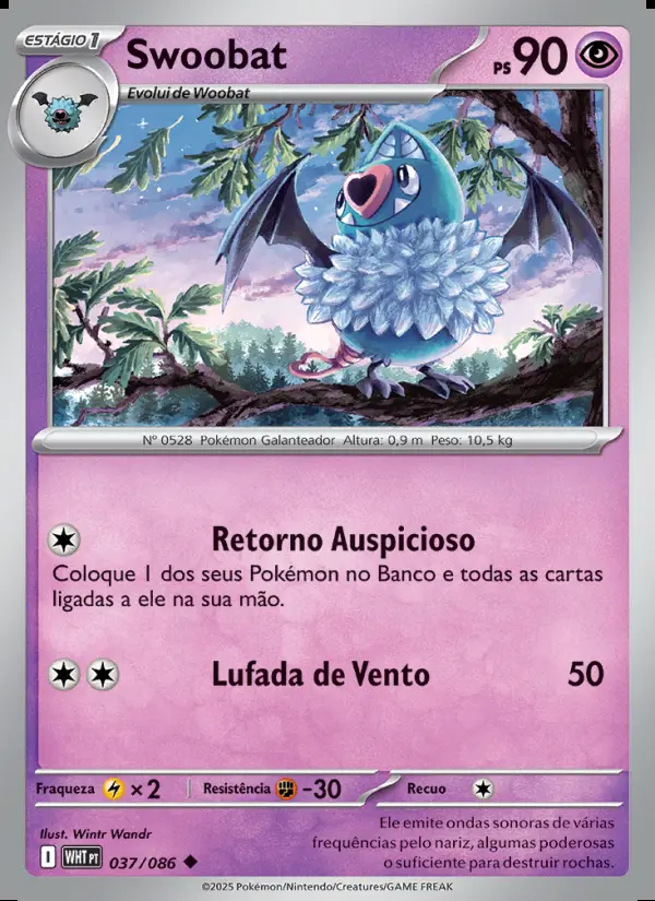 Image of the card Swoobat