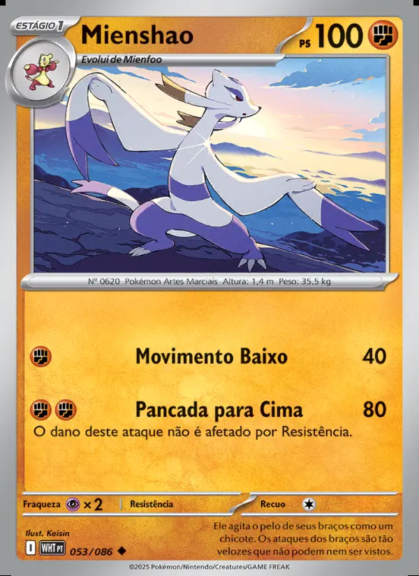 Image of the card Mienshao