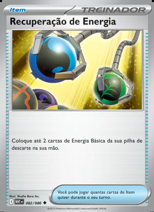 Image of the card Recuperação de Energia
