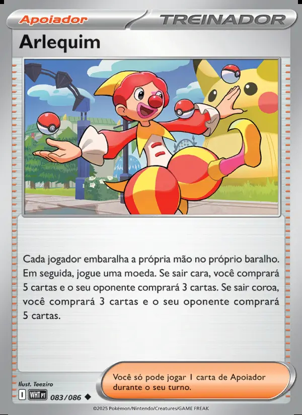 Image of the card Arlequim
