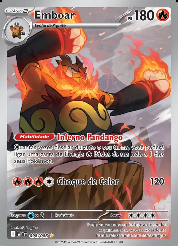 Image of the card Emboar