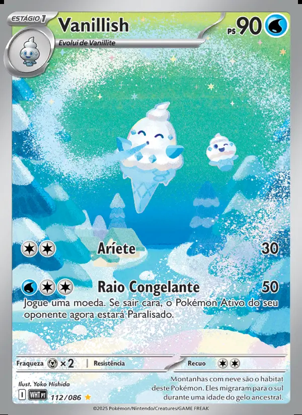 Image of the card Vanillish