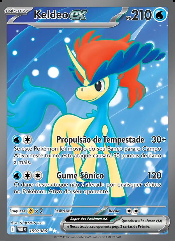 Image of the card Keldeo ex