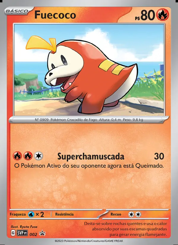 Image of the card Fuecoco