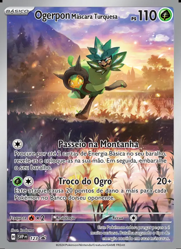 Image of the card Ogerpon Máscara Turquesa