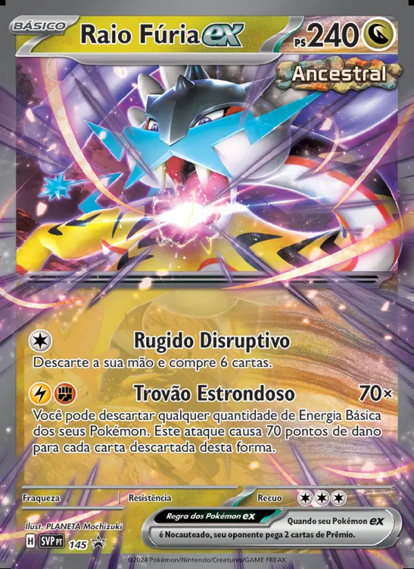 Image of the card Raio Fúria ex