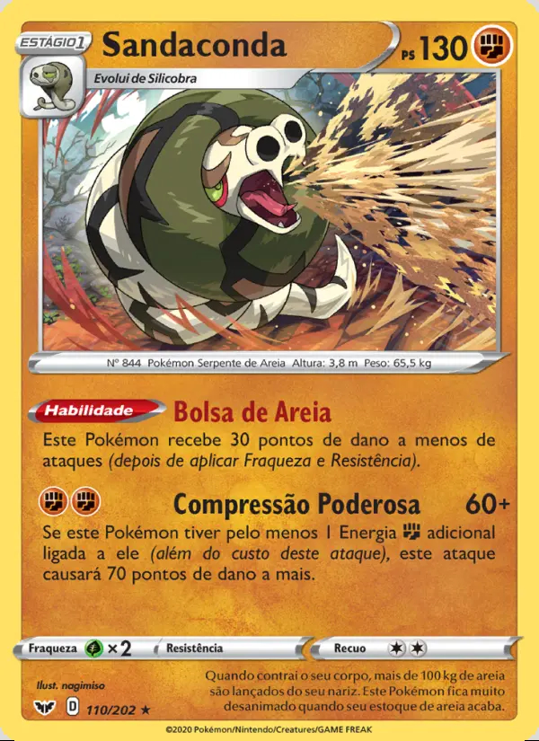 Image of the card Sandaconda