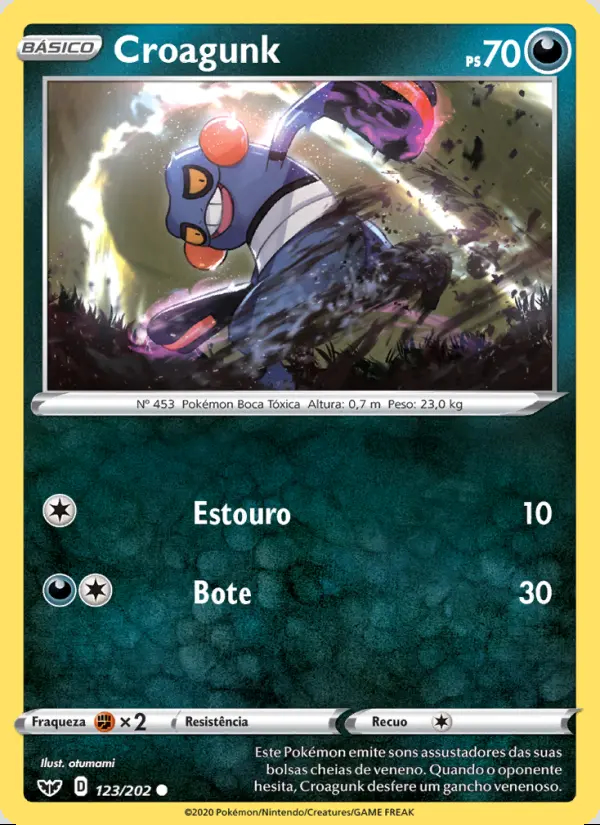 Image of the card Croagunk