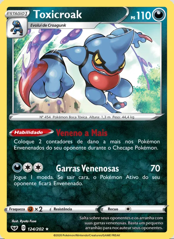 Image of the card Toxicroak