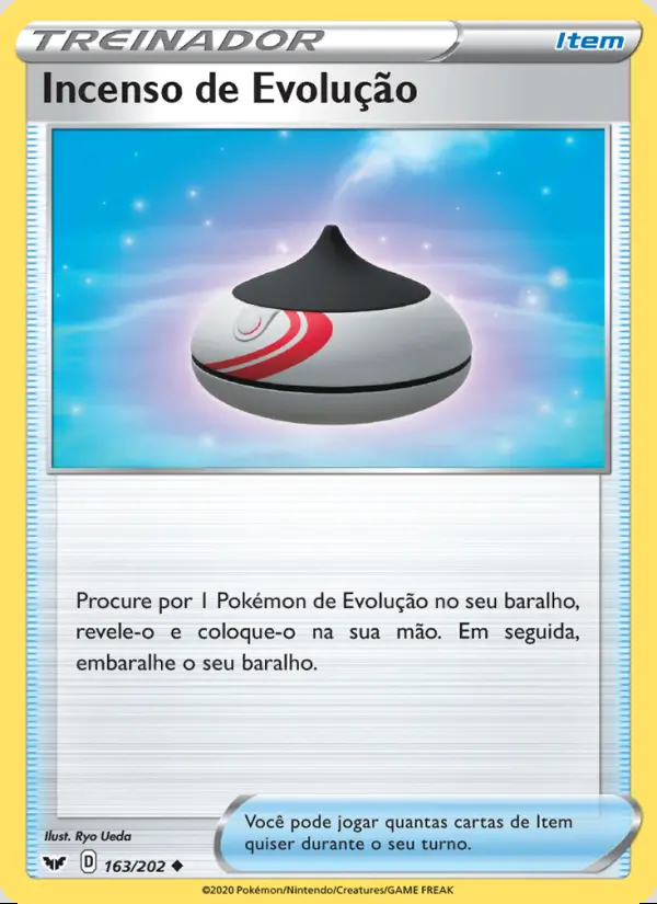 Image of the card Incenso de Evolução