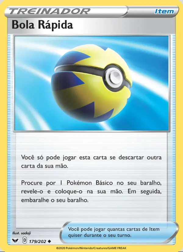 Image of the card Bola Rápida