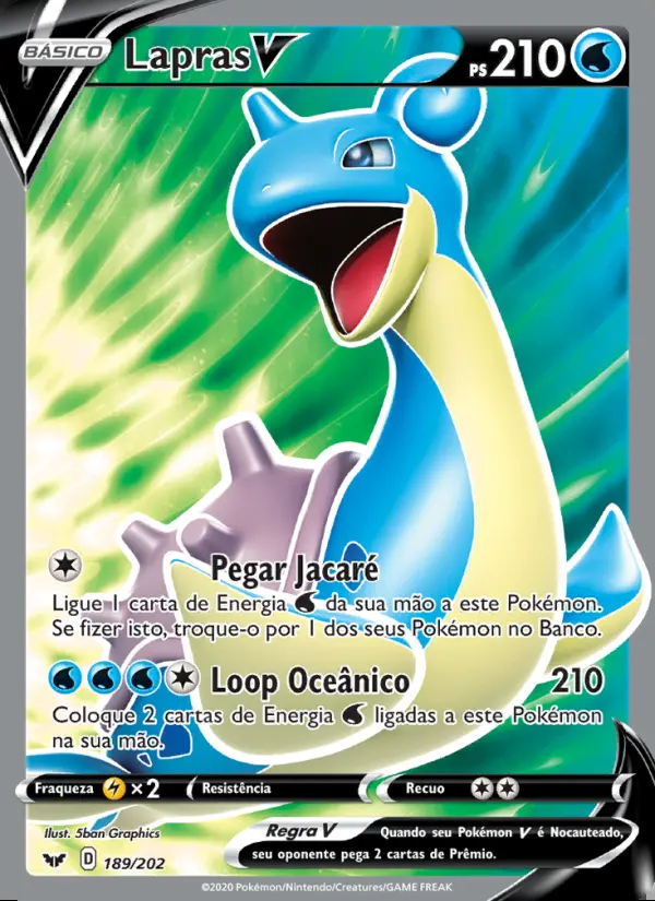 Image of the card Lapras V