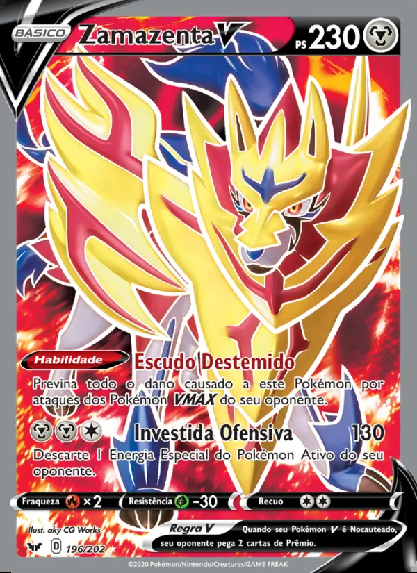 Image of the card Zamazenta V