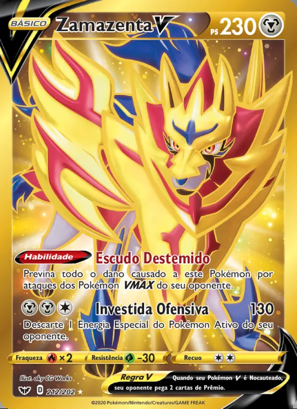 Image of the card Zamazenta V