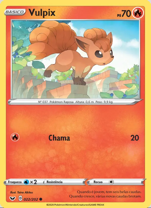 Image of the card Vulpix