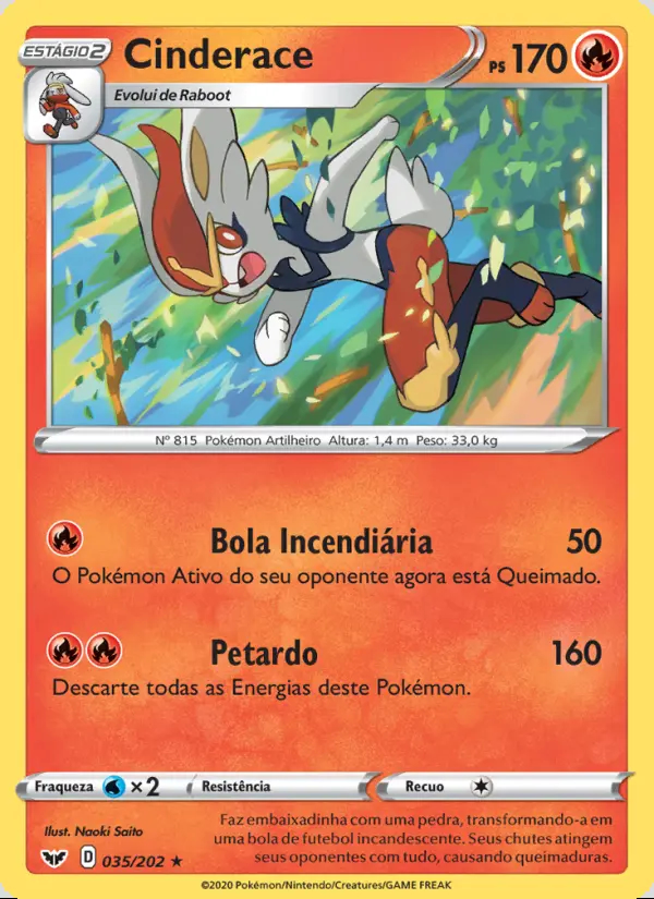 Image of the card Cinderace