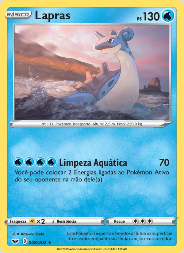 Image of the card Lapras