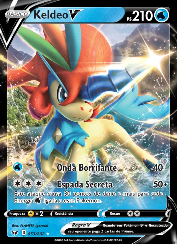 Image of the card Keldeo V