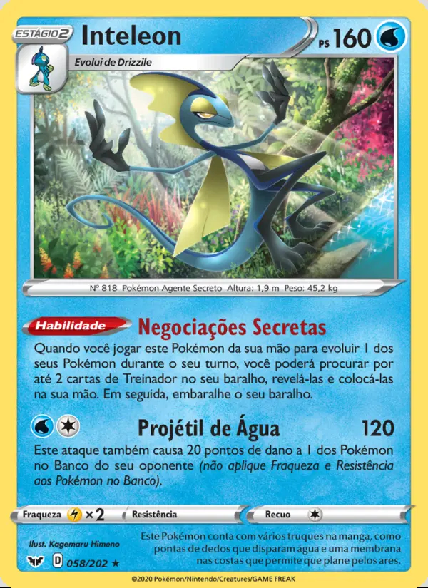 Image of the card Inteleon