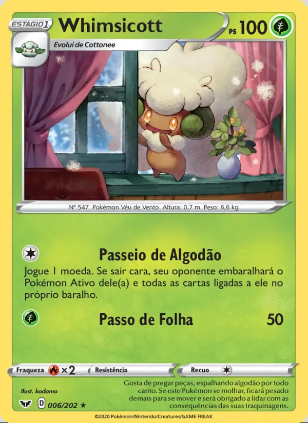 Image of the card Whimsicott