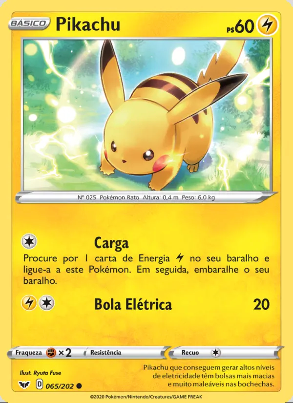 Image of the card Pikachu