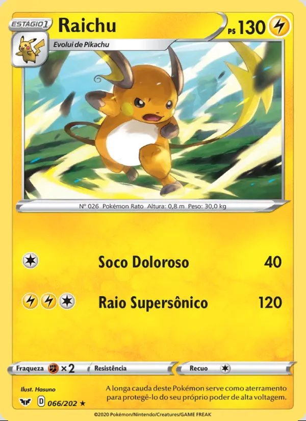 Image of the card Raichu