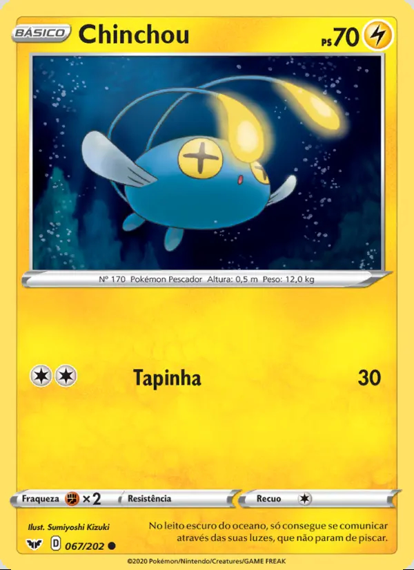 Image of the card Chinchou