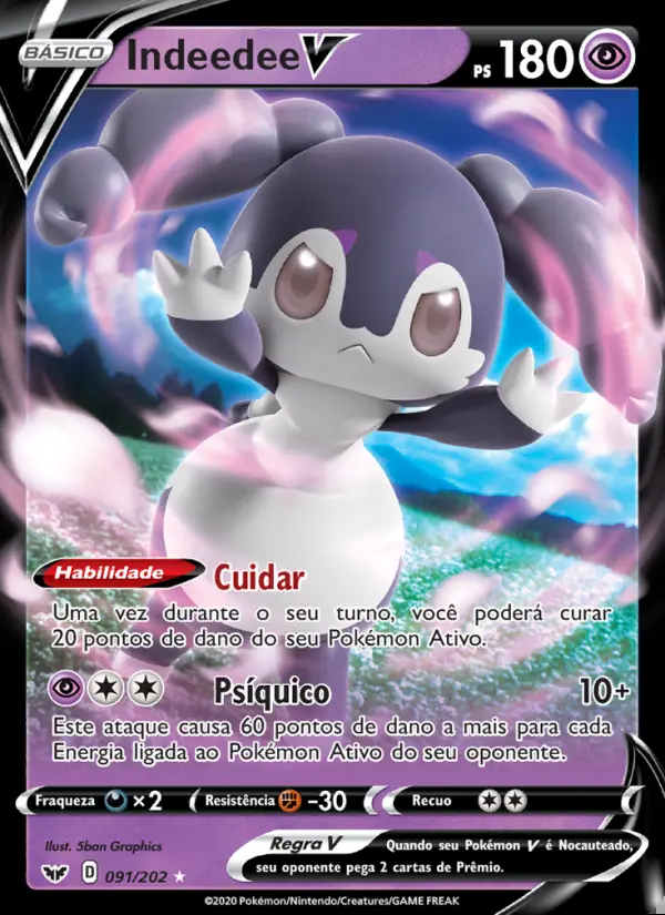 Image of the card Indeedee V