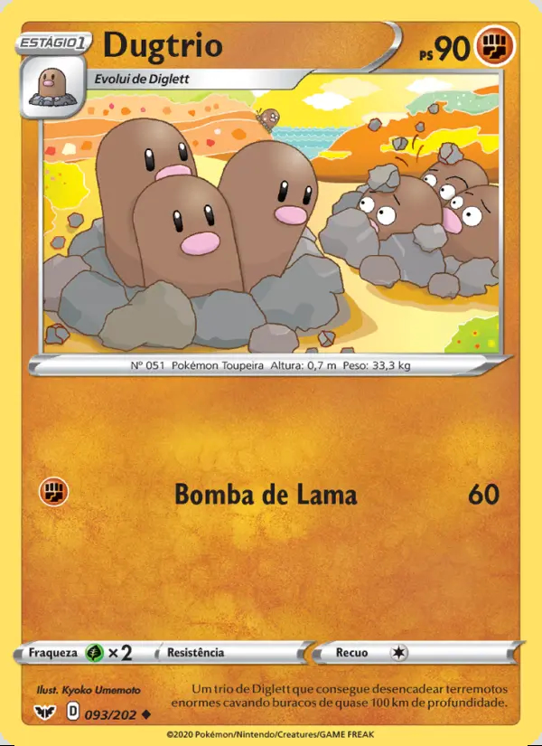 Image of the card Dugtrio