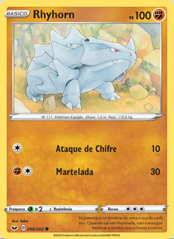 Image of the card Rhyhorn