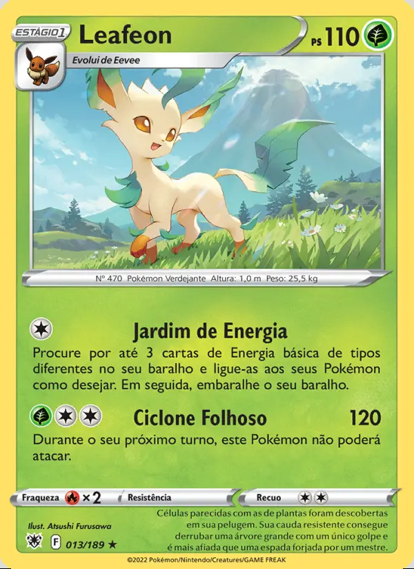 Image of the card Leafeon