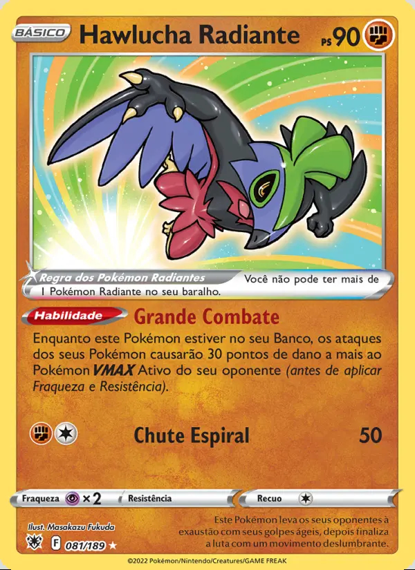 Image of the card Hawlucha Radiante