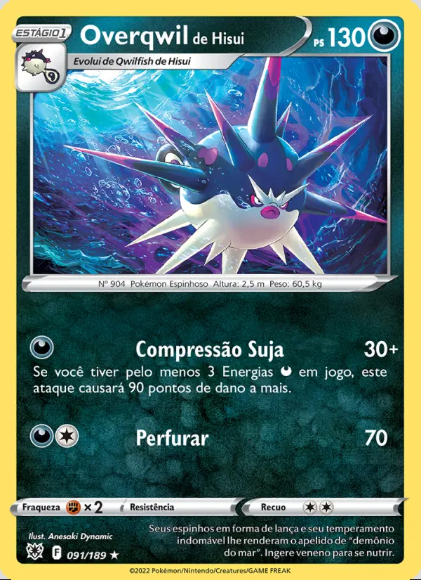 Image of the card Overqwil de Hisui