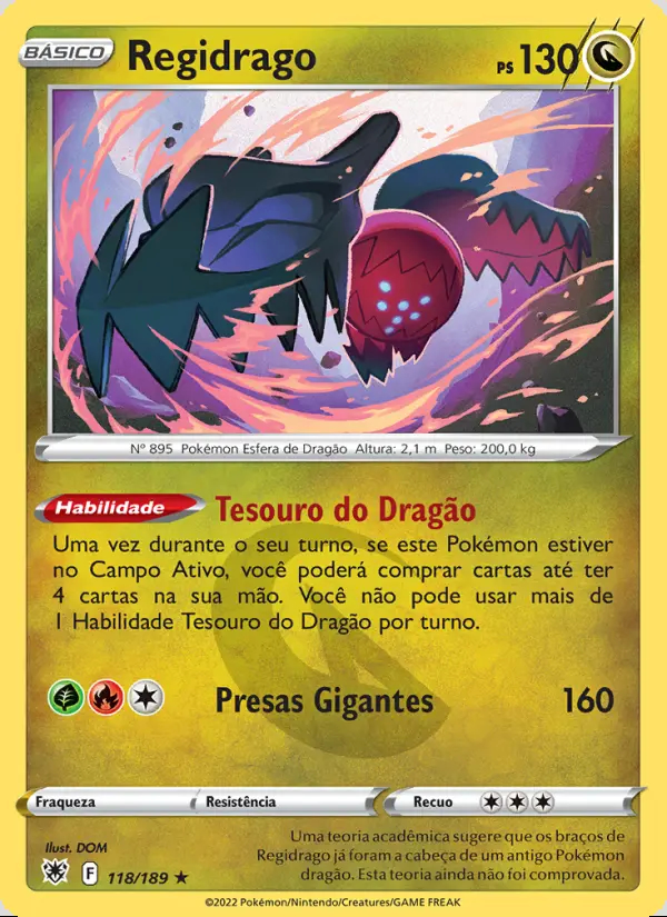 Image of the card Regidrago
