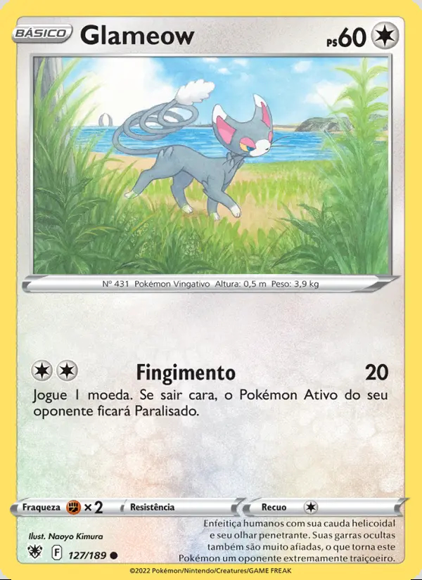 Image of the card Glameow