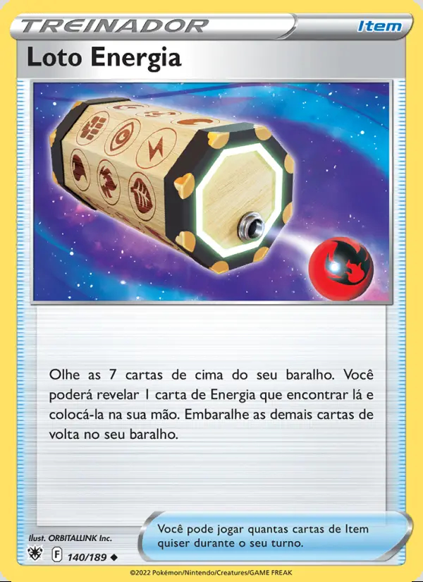 Image of the card Loto Energia