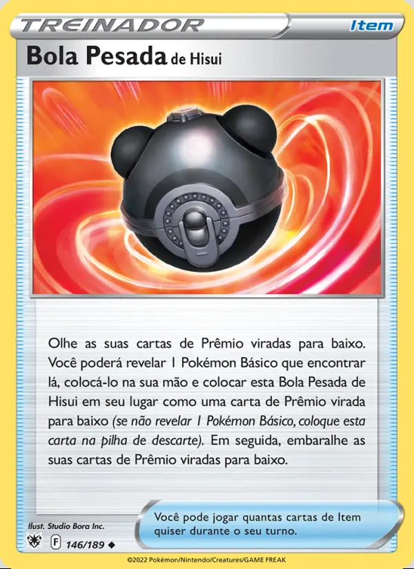 Image of the card Bola Pesada de Hisui